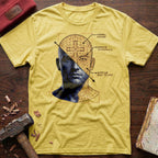 Christian Father Wireframe T-Shirt