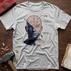 Christian Father Wireframe T-Shirt
