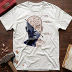 Christian Father Wireframe T-Shirt