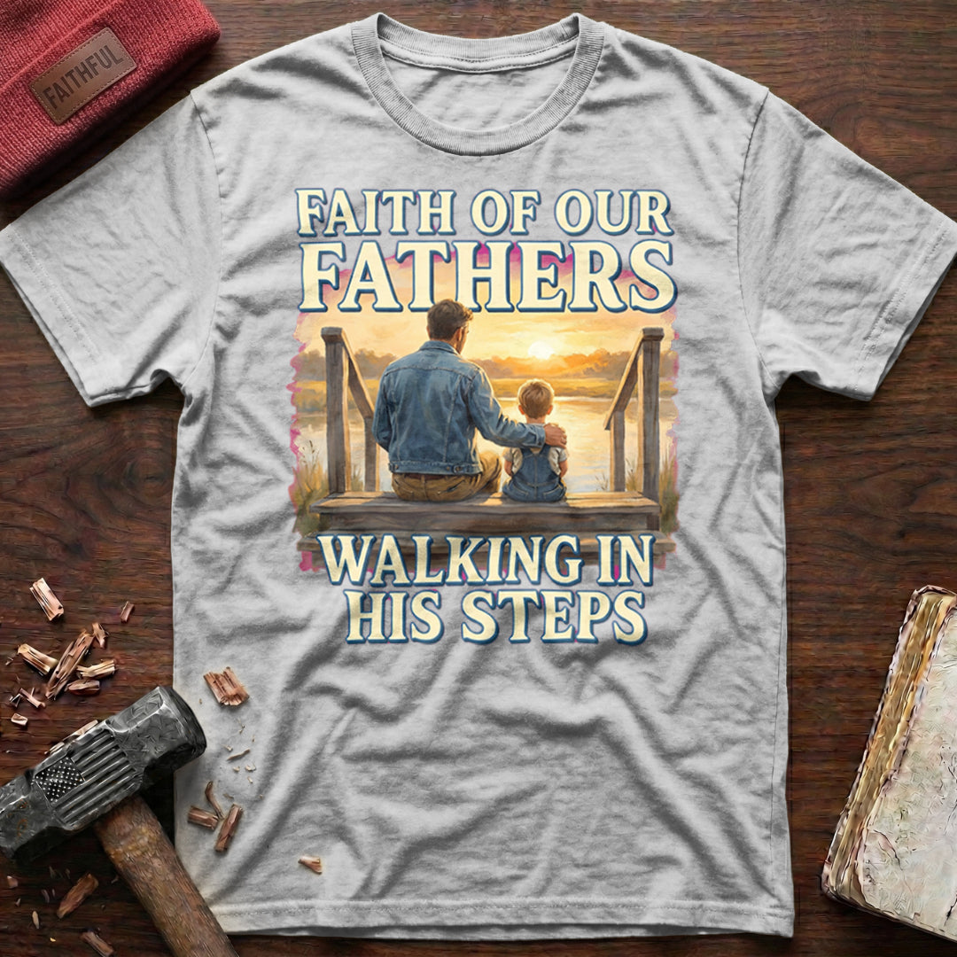 Walk In His Steps T-Shirt