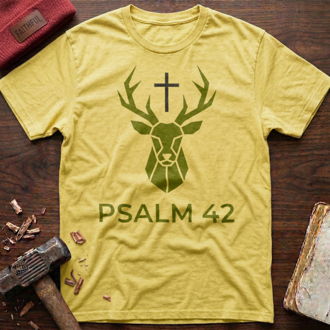 Psalm 42 Stag T-Shirt