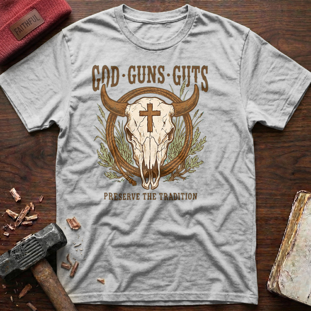 God Guns Guts T-Shirt