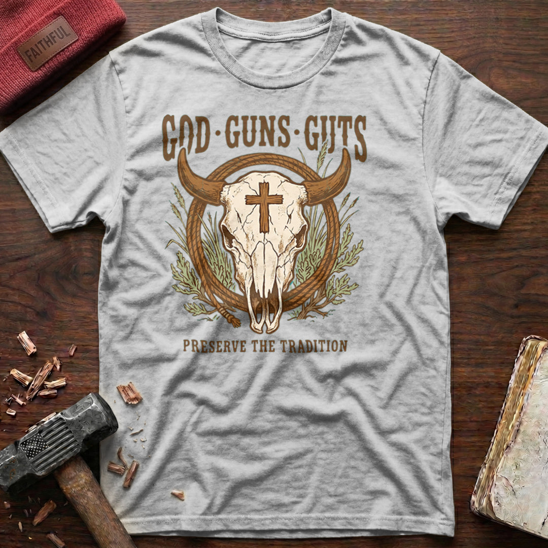 God Guns Guts T-Shirt