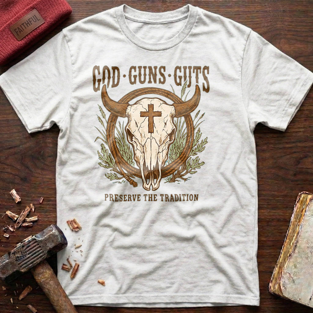 God Guns Guts T-Shirt