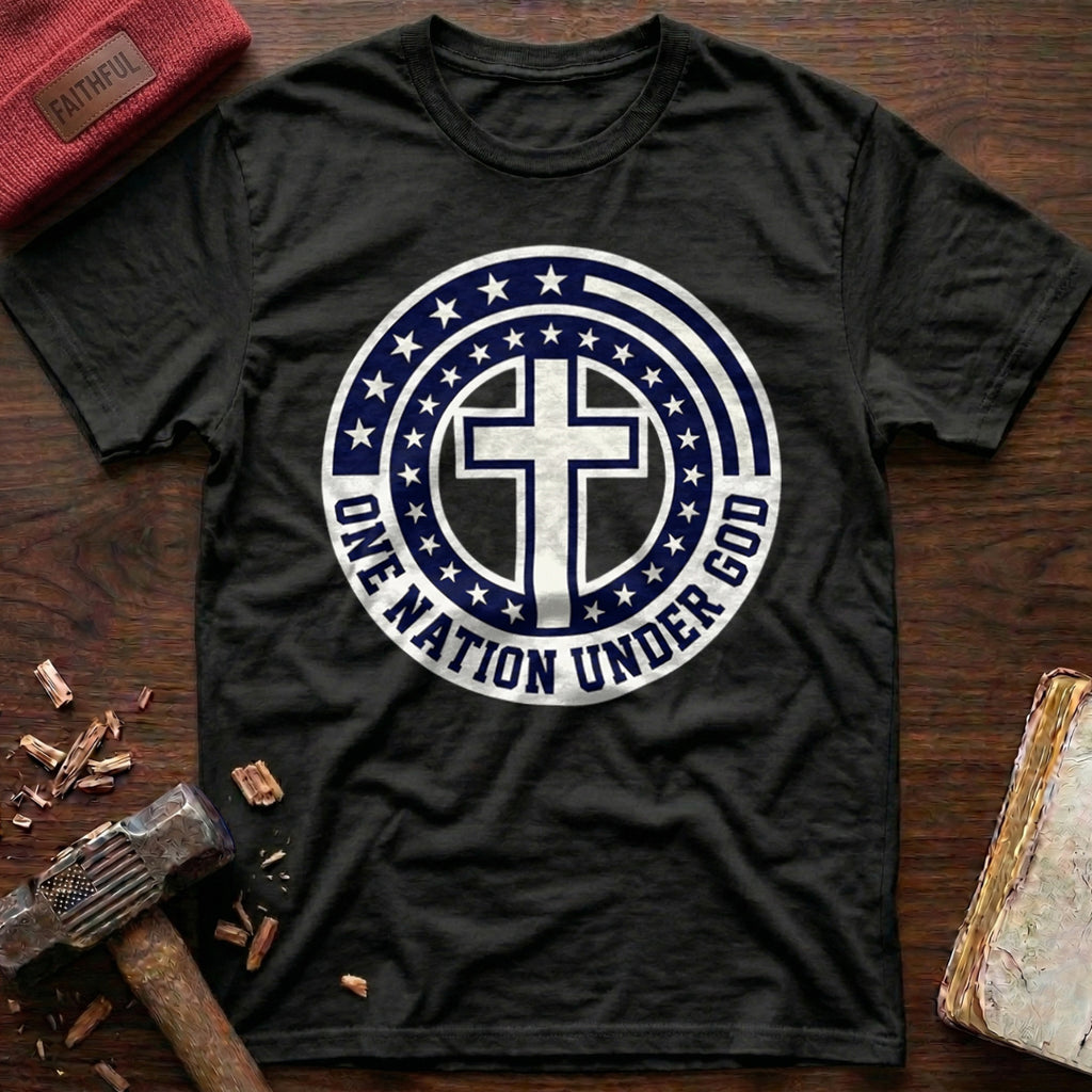 One Nation Badge T-Shirt