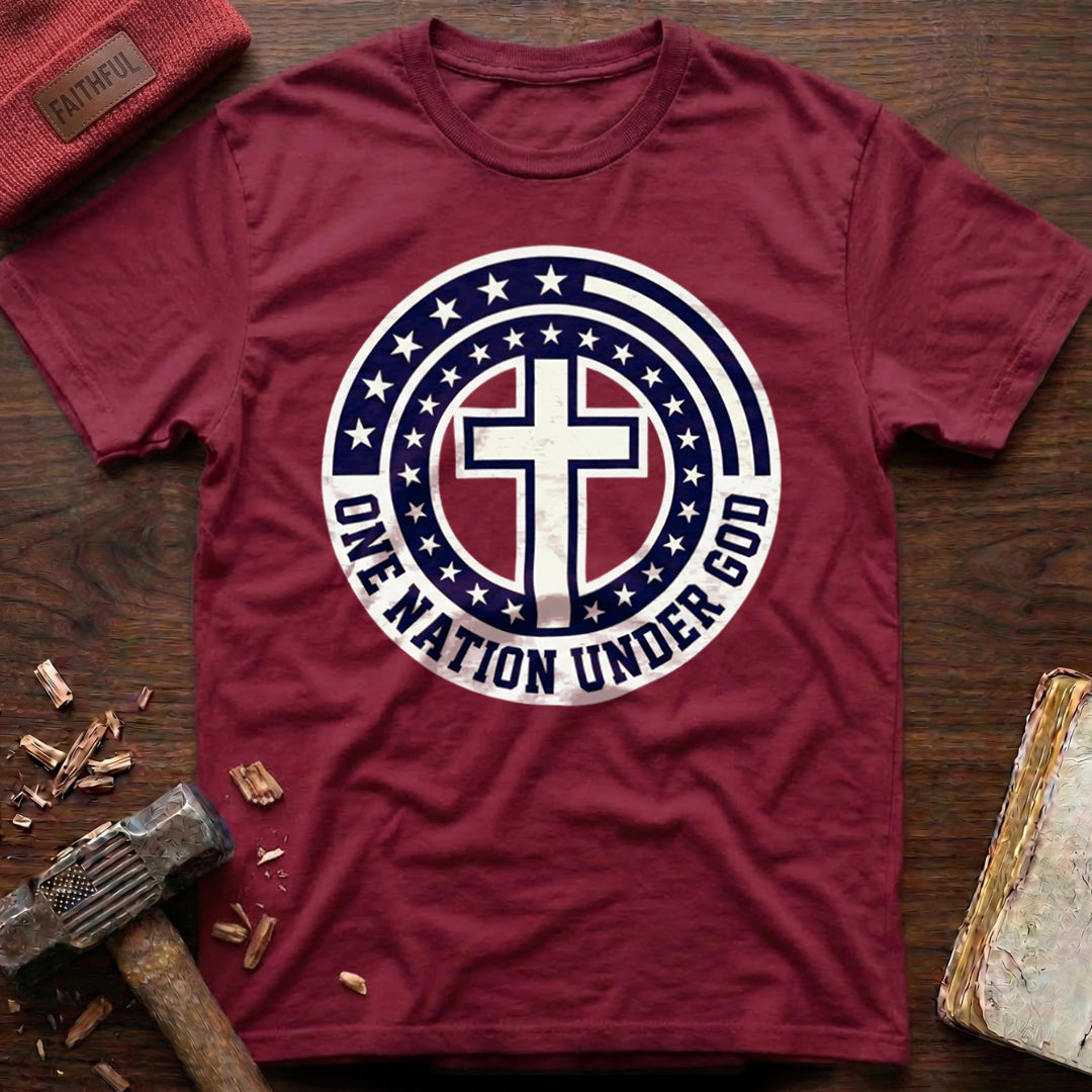 One Nation Badge T-Shirt