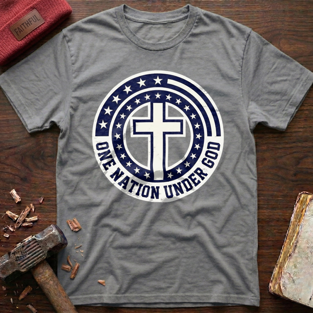 One Nation Badge T-Shirt