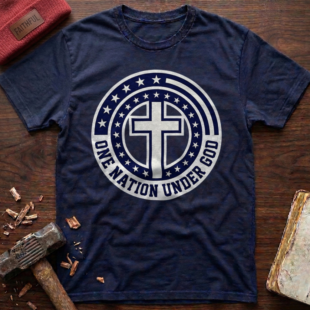 One Nation Badge T-Shirt