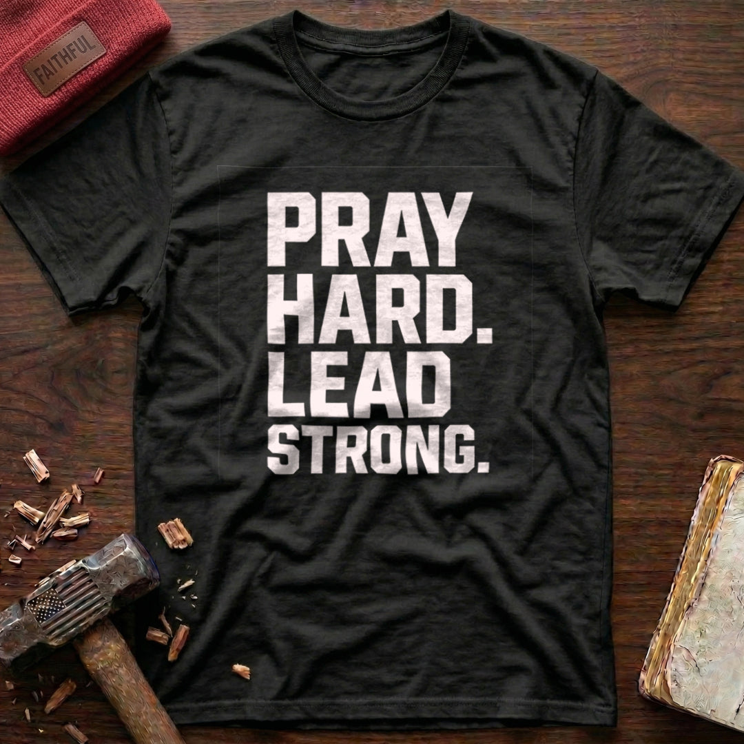 Pray Hard Lead Strong T-Shirt