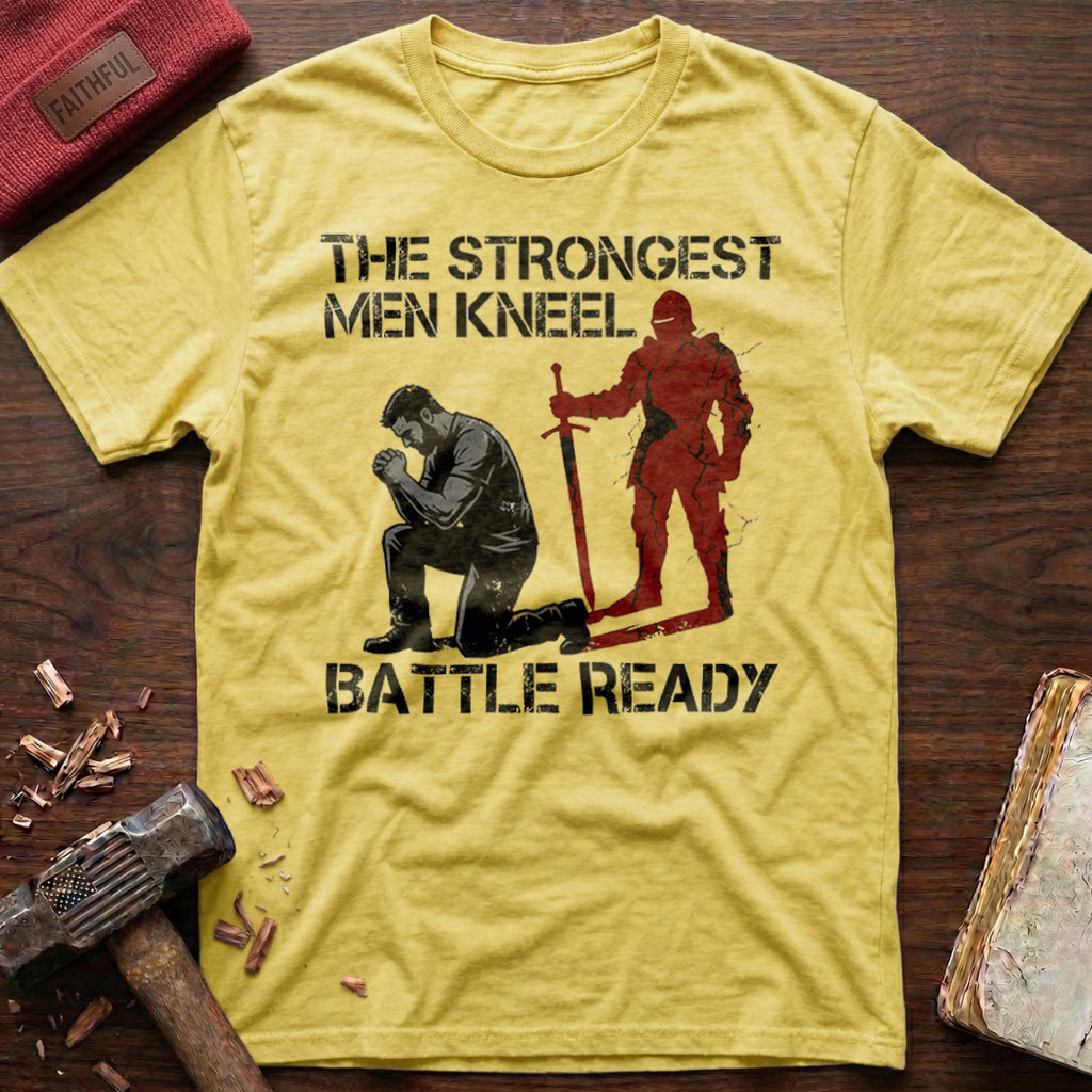 Strongest Men Kneel T-Shirt