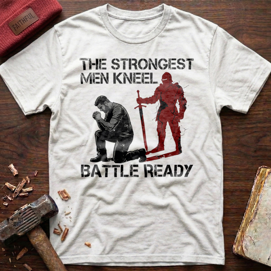 Strongest Men Kneel T-Shirt