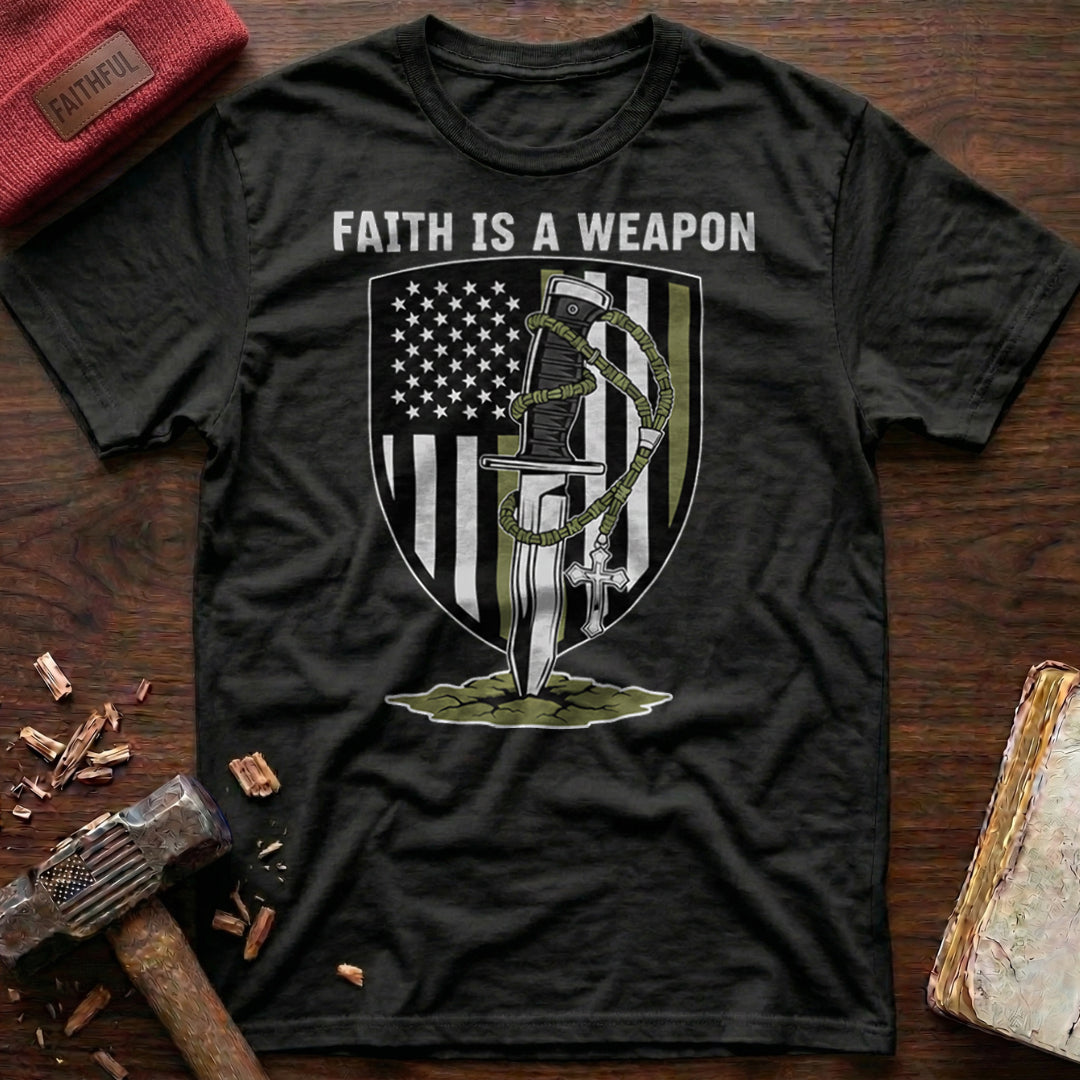 Faith Is A Weapon T-Shirt