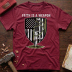 Faith Is A Weapon T-Shirt