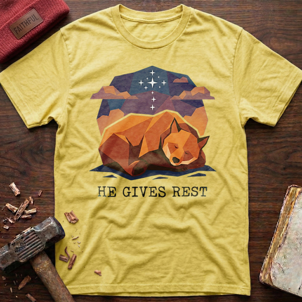 He Gives Rest T-Shirt