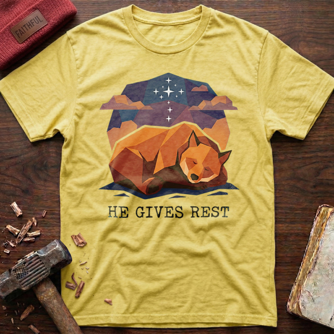 He Gives Rest T-Shirt