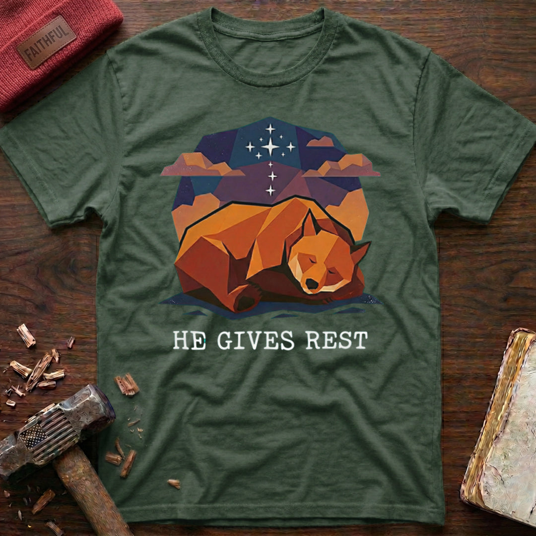 He Gives Rest T-Shirt